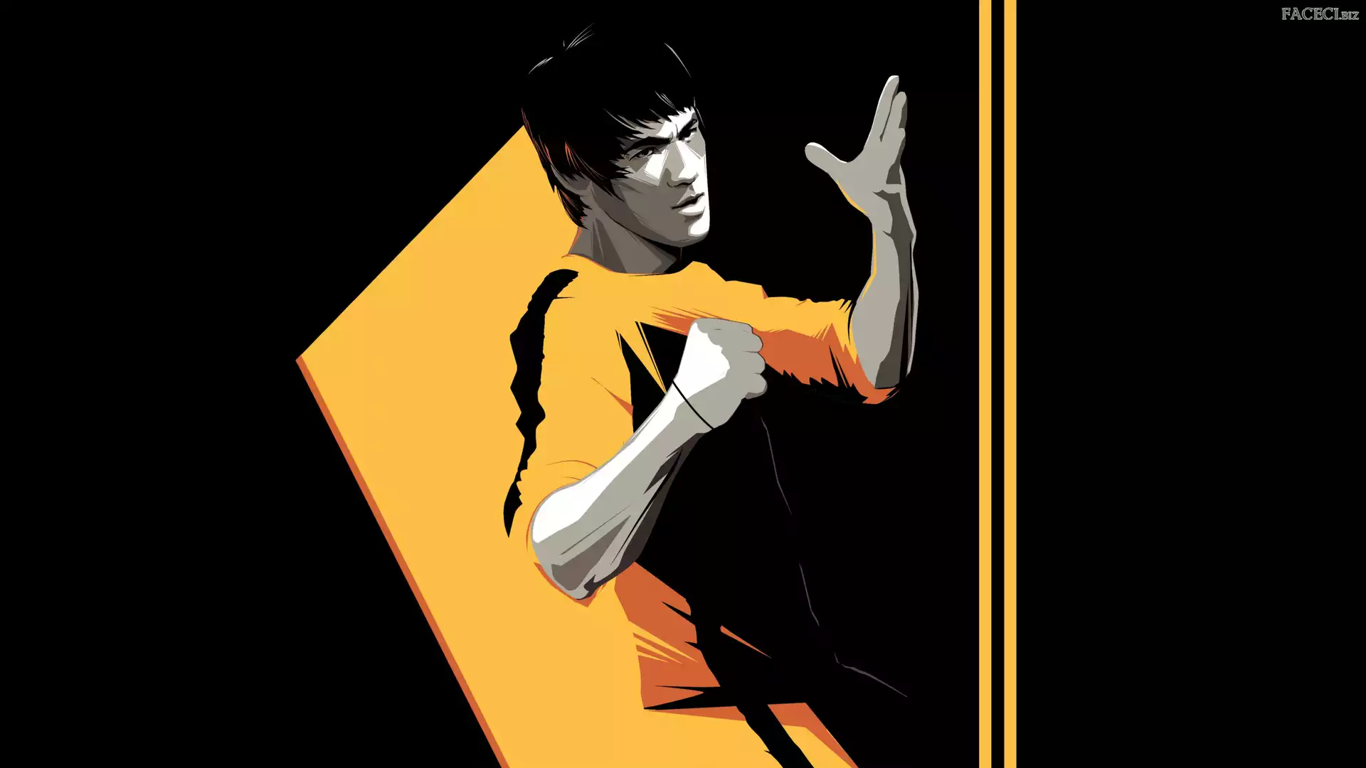 Aktor, Bruce Lee, Grafika